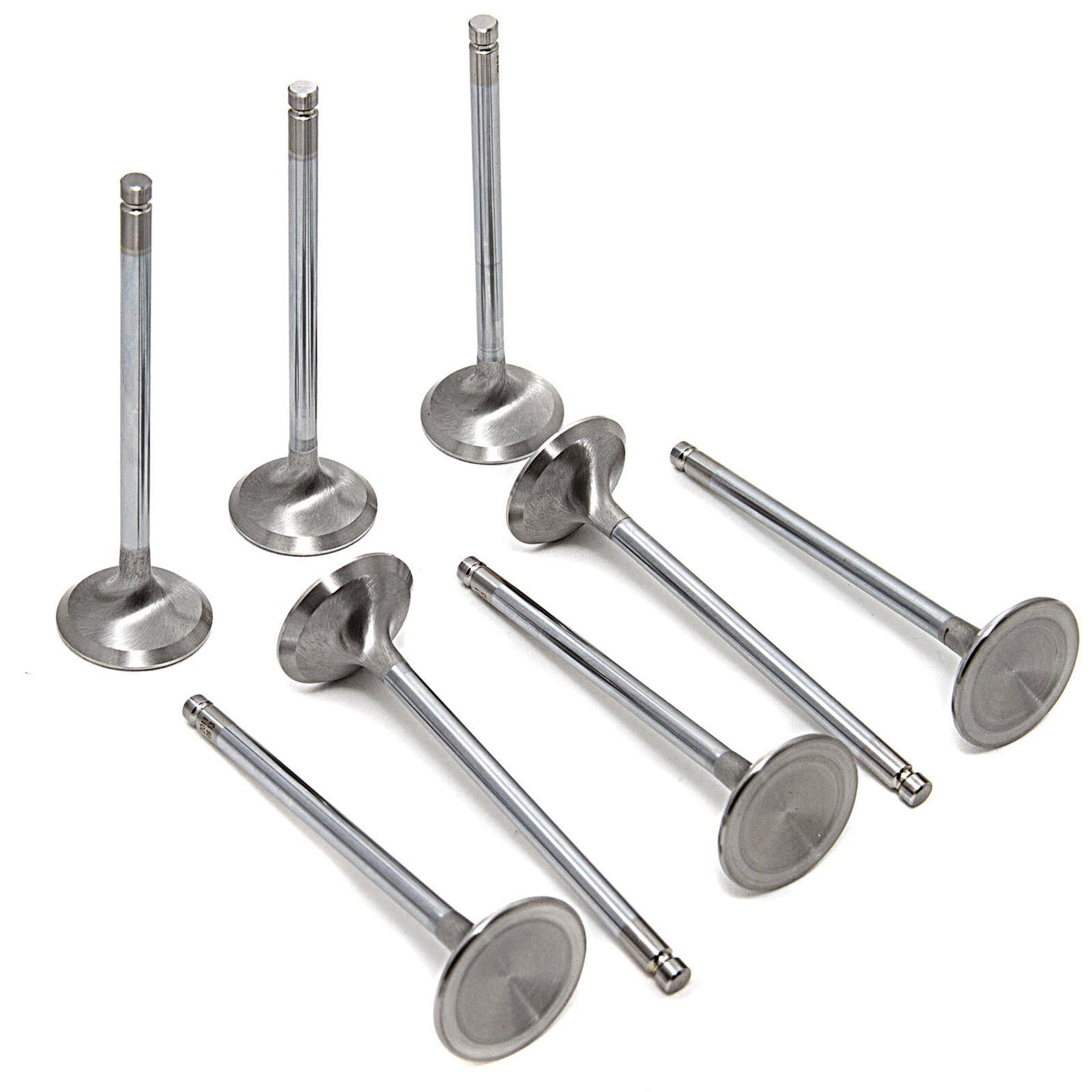 GSC P-D Chrome Polished Super Alloy Exhaust Valve-32mm Head(STD) - SET 8 - EJ series EJ205/EJ207/EJ257