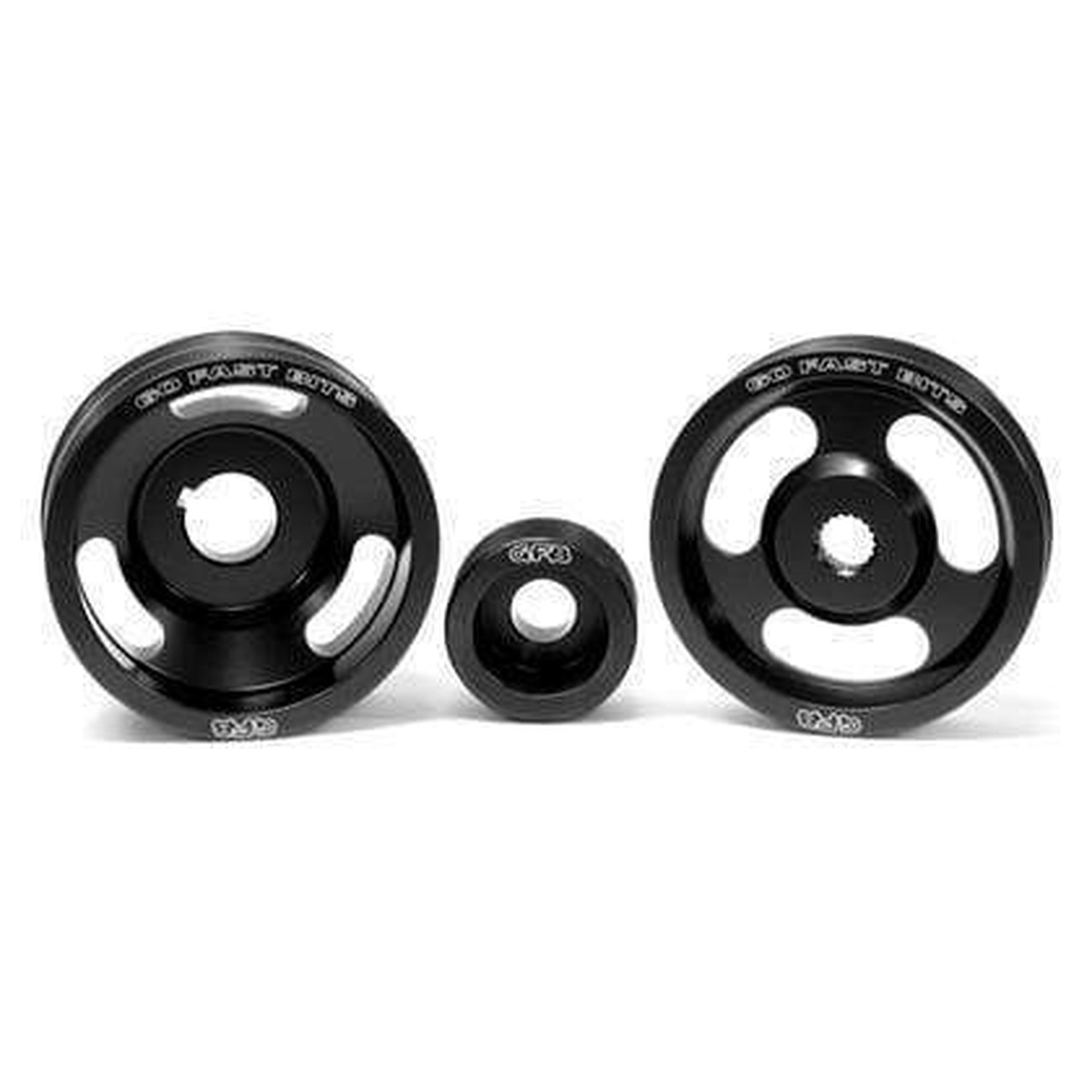 Go Fast Bits 3 Piece Under-Drive Pulley Kit w/ Belts Subaru WRX / STI / Legacy GT / Forester XT 2002-2018