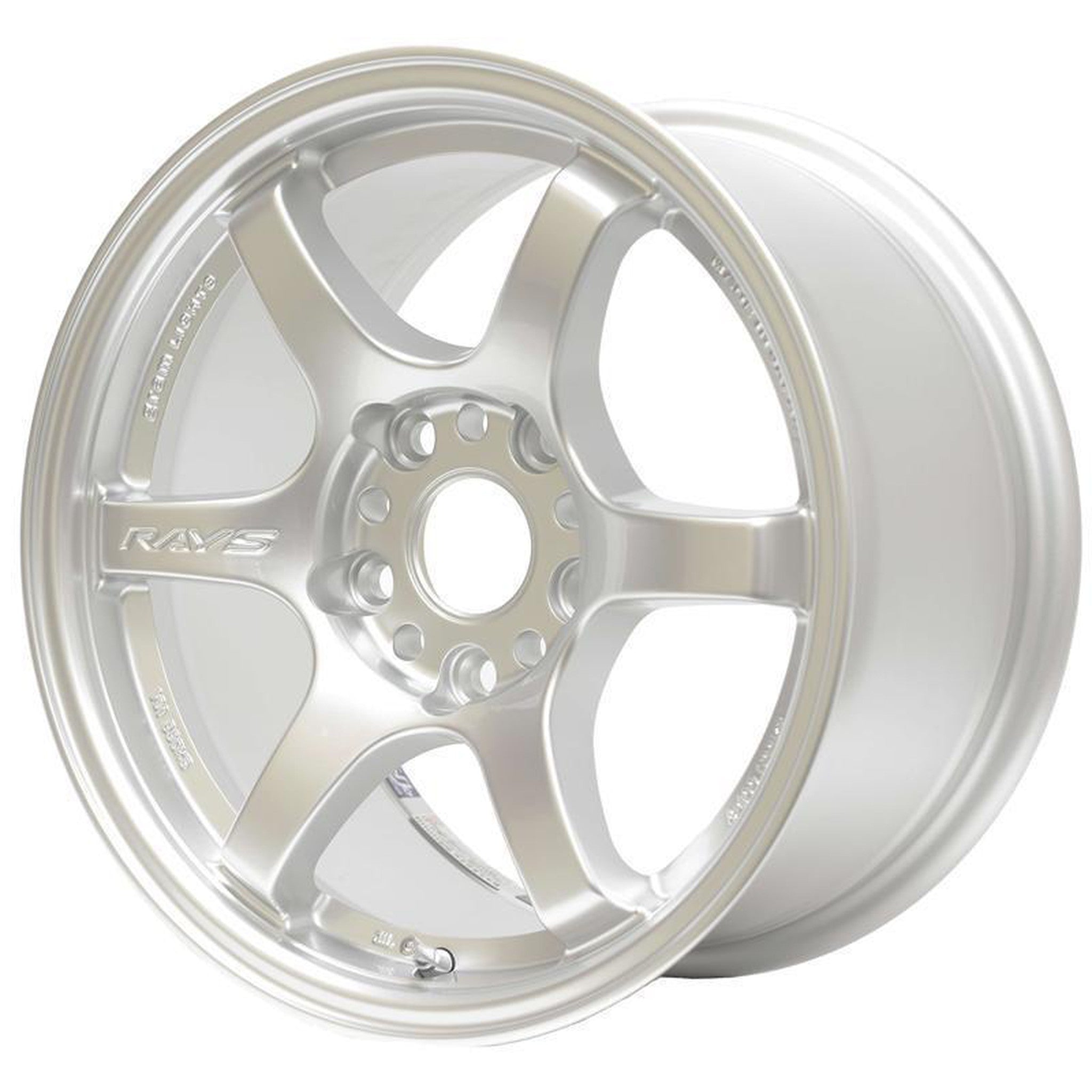 Gram Lights 57DR 15x8 +28 4x100 Sunlight Silver Wheel