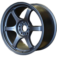 Gram Lights 57DR 18X8.5 +37 5x100 Gun Blue 2