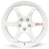 Gram Lights 57DR 18x9.5 +38 5x114.3 Ceramic Pearl Wheel