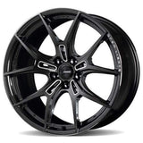 Gram Lights 57FXZ 19X8.5 +38 5x114.3 Super Dark Gunmetal & Machining Rim Edge Dc Wheel - Universal