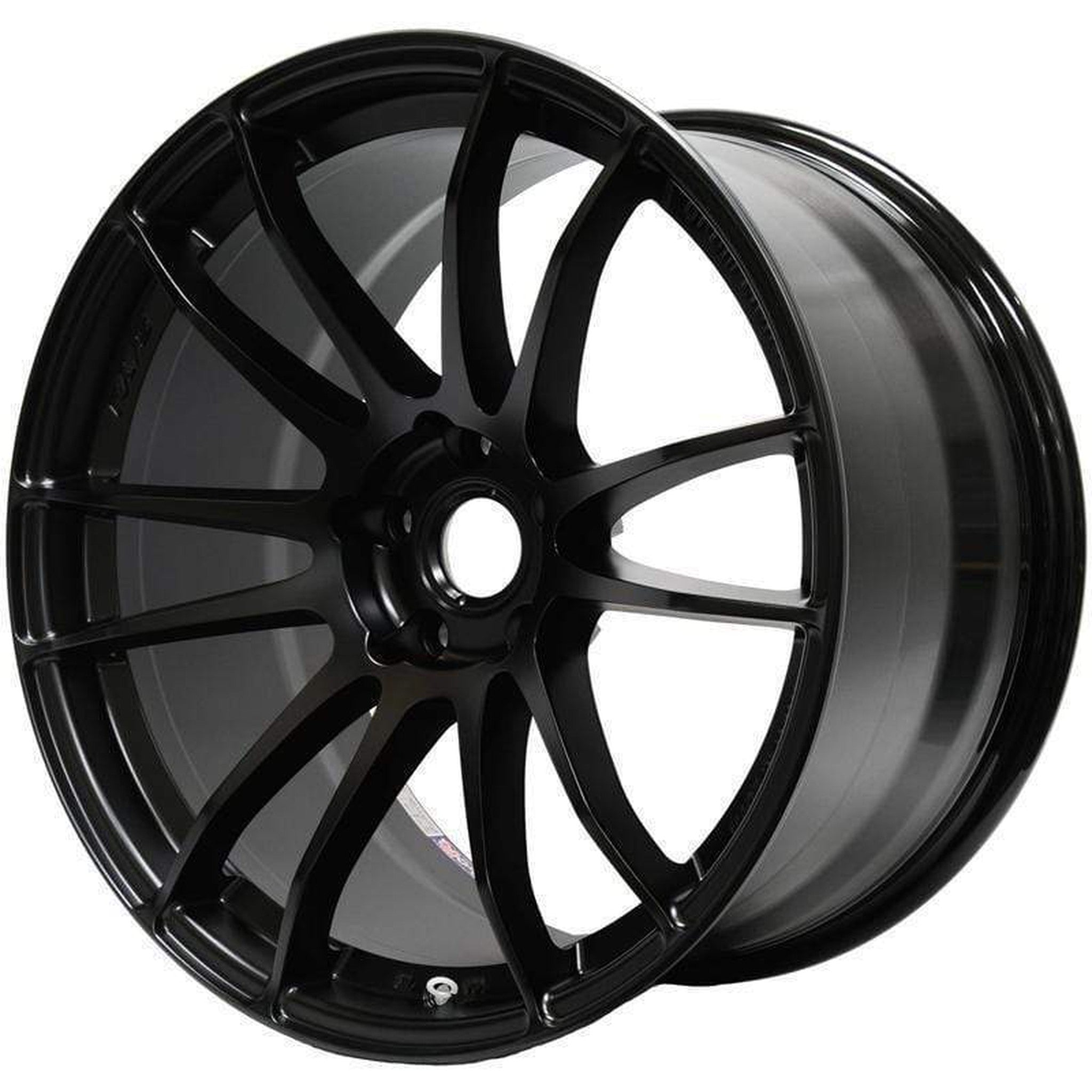 Gram Lights 57xtreme 18x9.5 +40 5x100 Semi Gloss Black Wheel