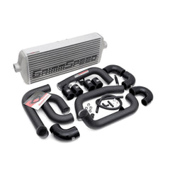 GrimmSpeed 2008-2014 Subaru STI Front Mount Intercooler Kit Raw Core / Black Pipe