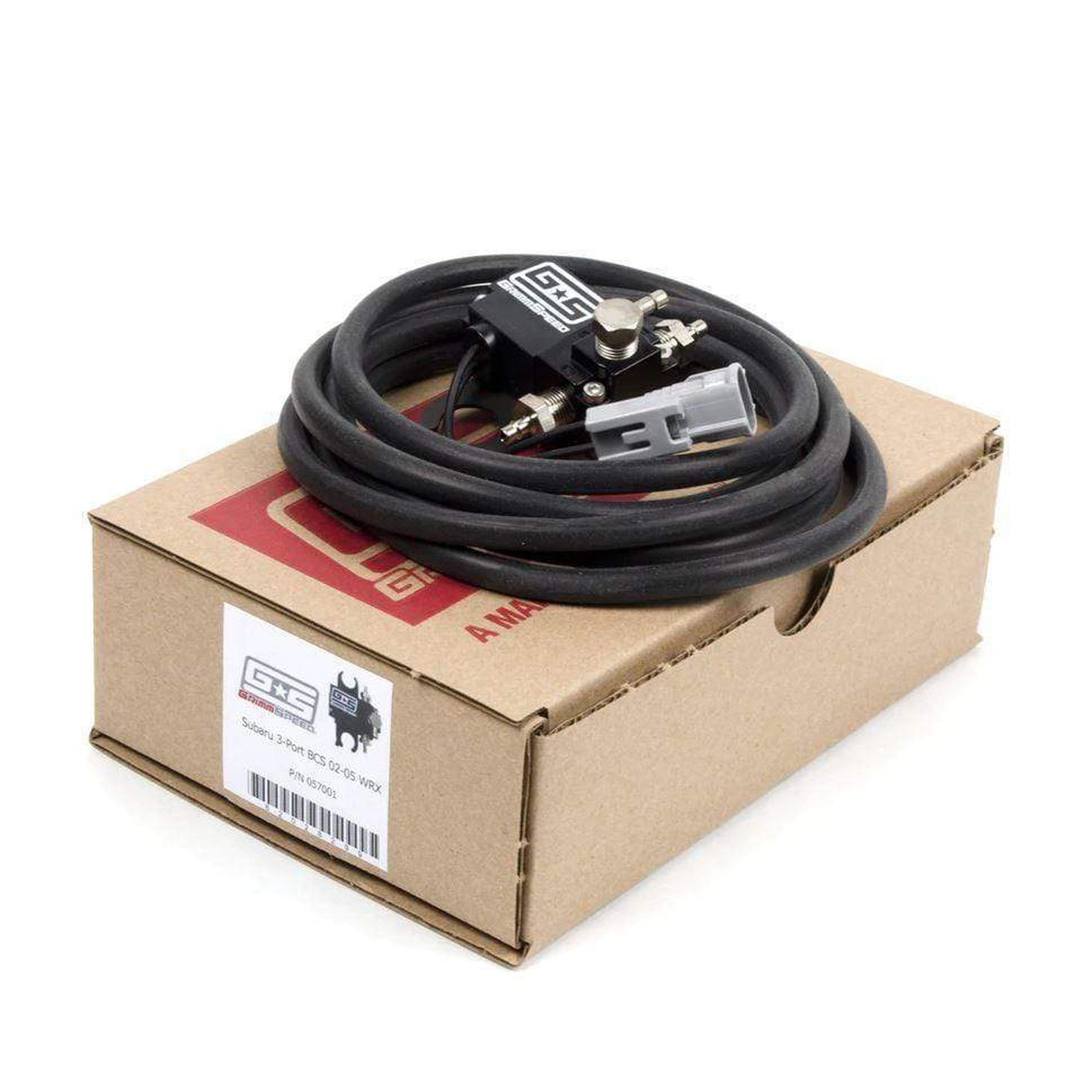 GrimmSpeed 3-Port Electronic Boost Control Solenoid Subaru WRX 2002-2005 | 057001