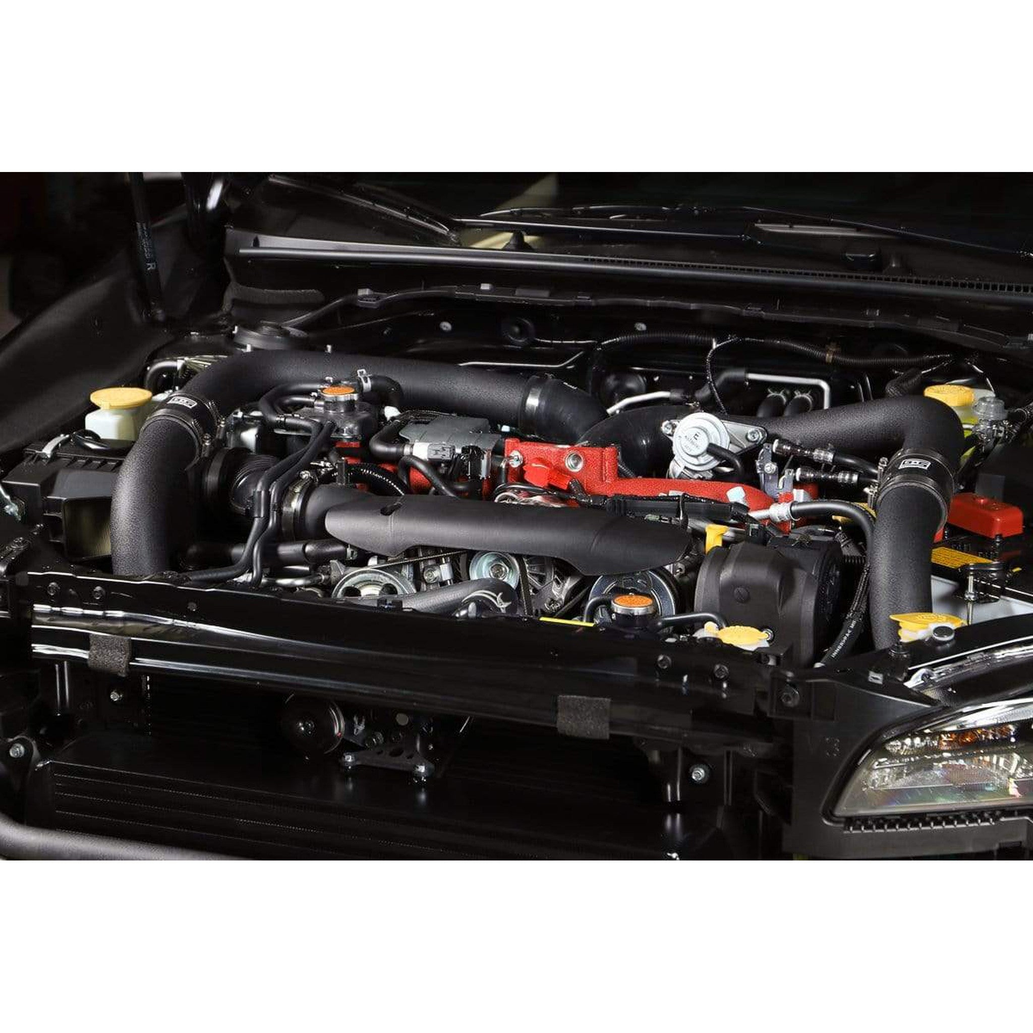 GrimmSpeed Front Mount Intercooler Kit Black Core / Black Pipe Subaru STI 2015-2021