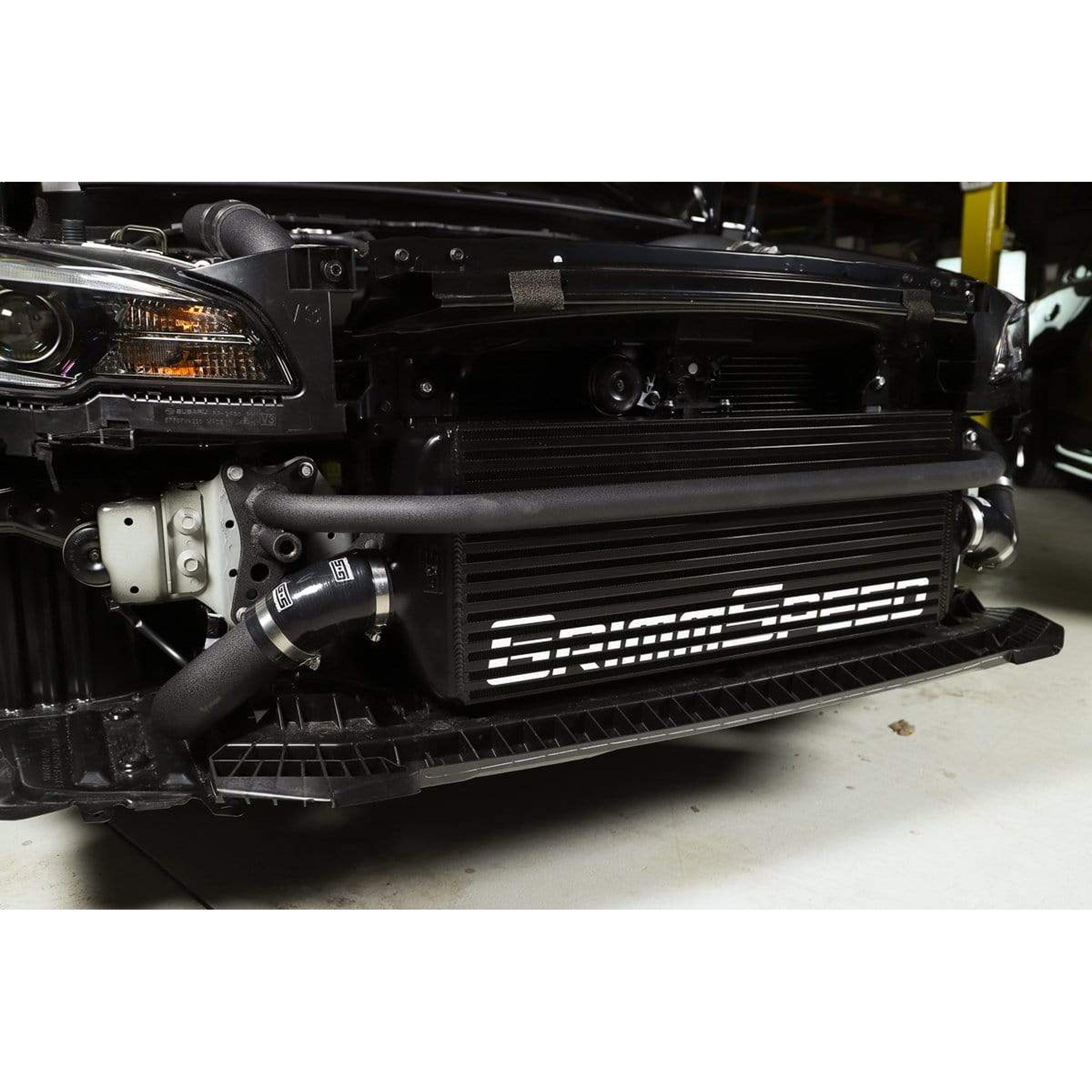 GrimmSpeed Front Mount Intercooler Kit Black Core / Black Pipe Subaru STI 2015-2021