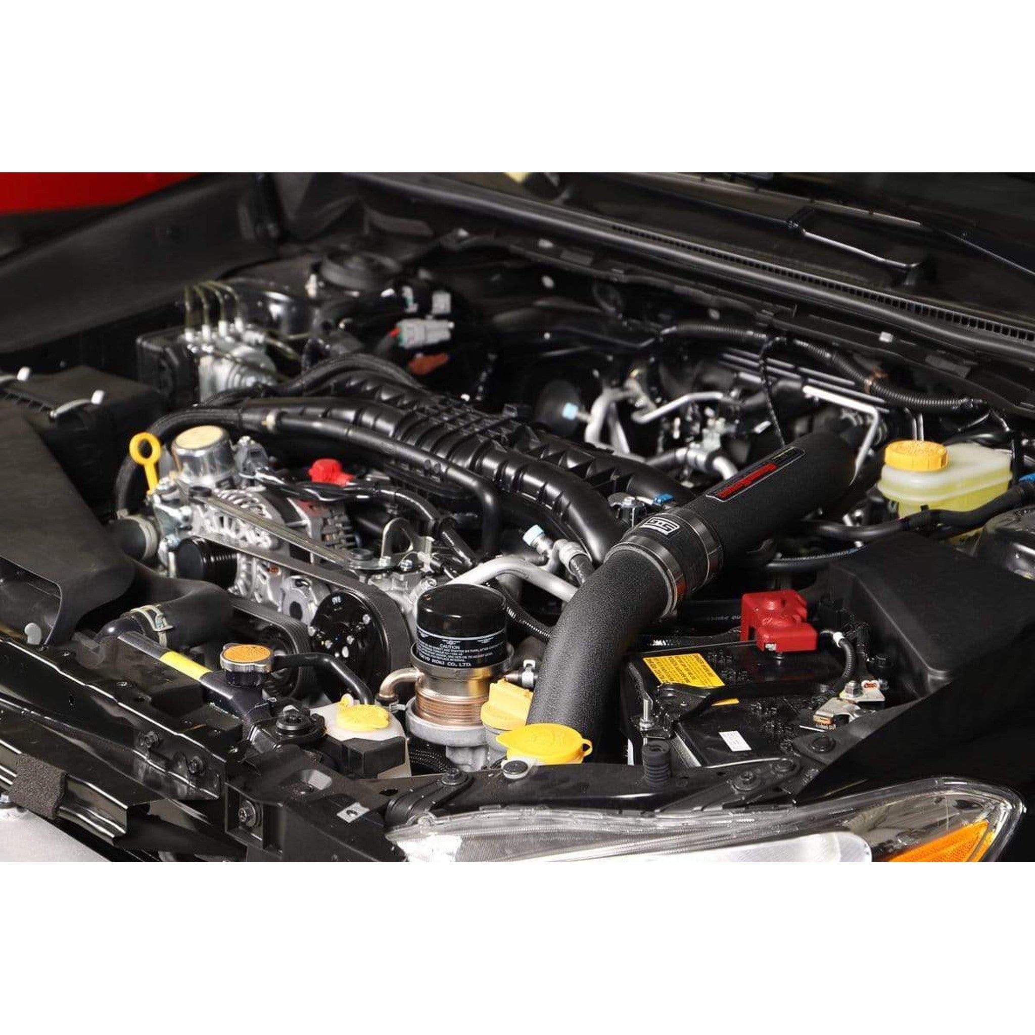 GrimmSpeed Front Mount Intercooler Kit Raw Core / Black Pipe Subaru WRX 2015-2021