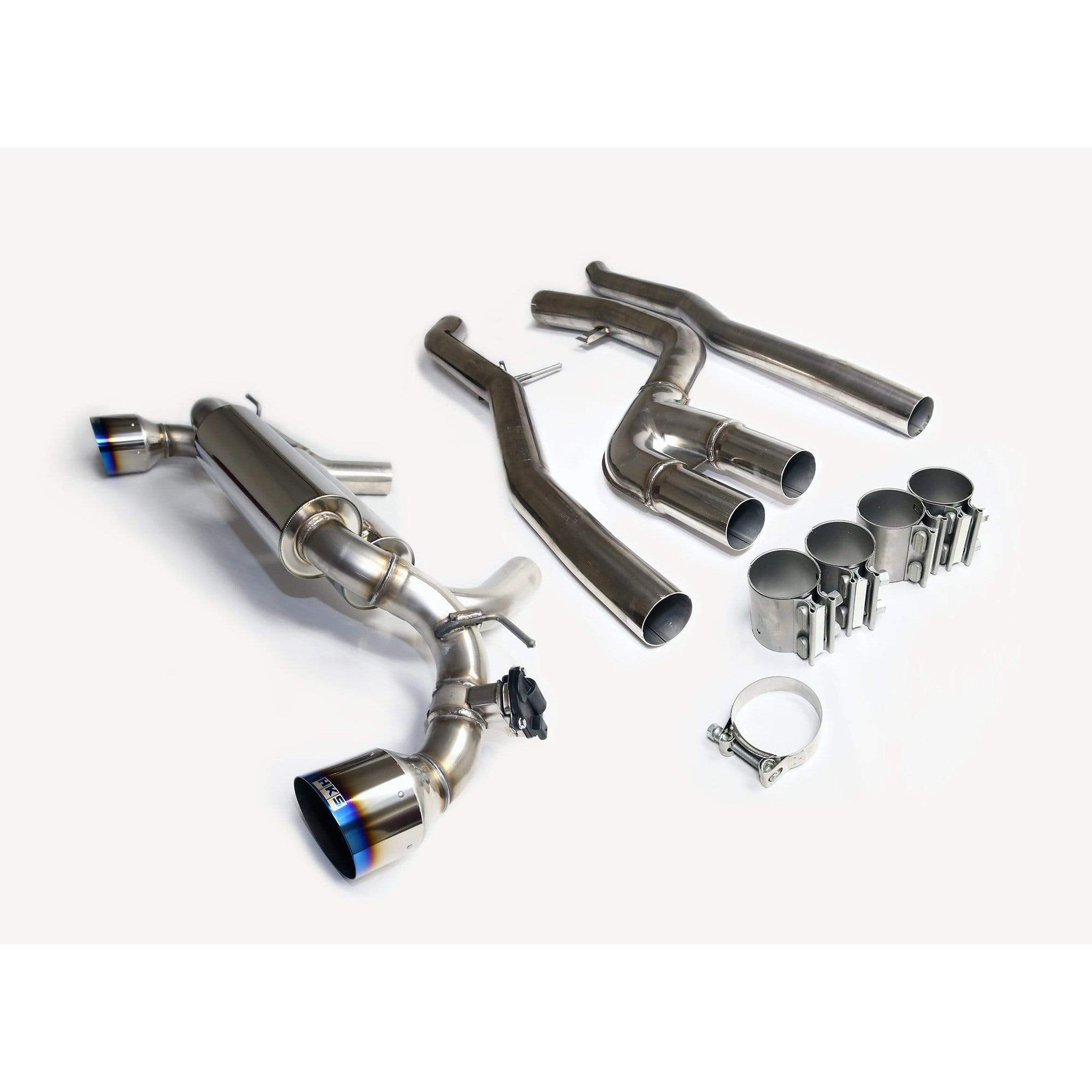 HKS Dual Cat Back Exhaust Toyota Supra 2020-2024 | 31014-KT001