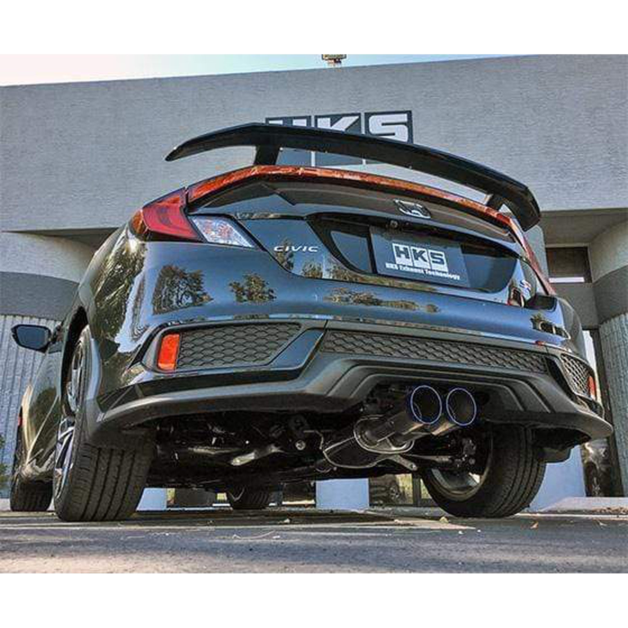 HKS HiPower Cat Back Exhaust Honda Civic SI Coupe 20172021 Import