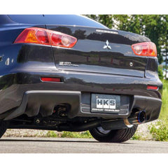 HKS Hi-Power Cat Back Exhaust Mitsubishi EVO X 2008-2015 | 31008-BM002