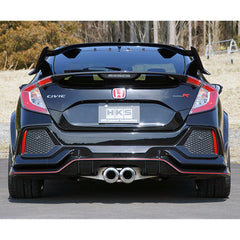 HKS Hi-Power SPEC-L2 Cat Back Exhaust Honda Civic Type R 2017-2021 | 31019-AH106