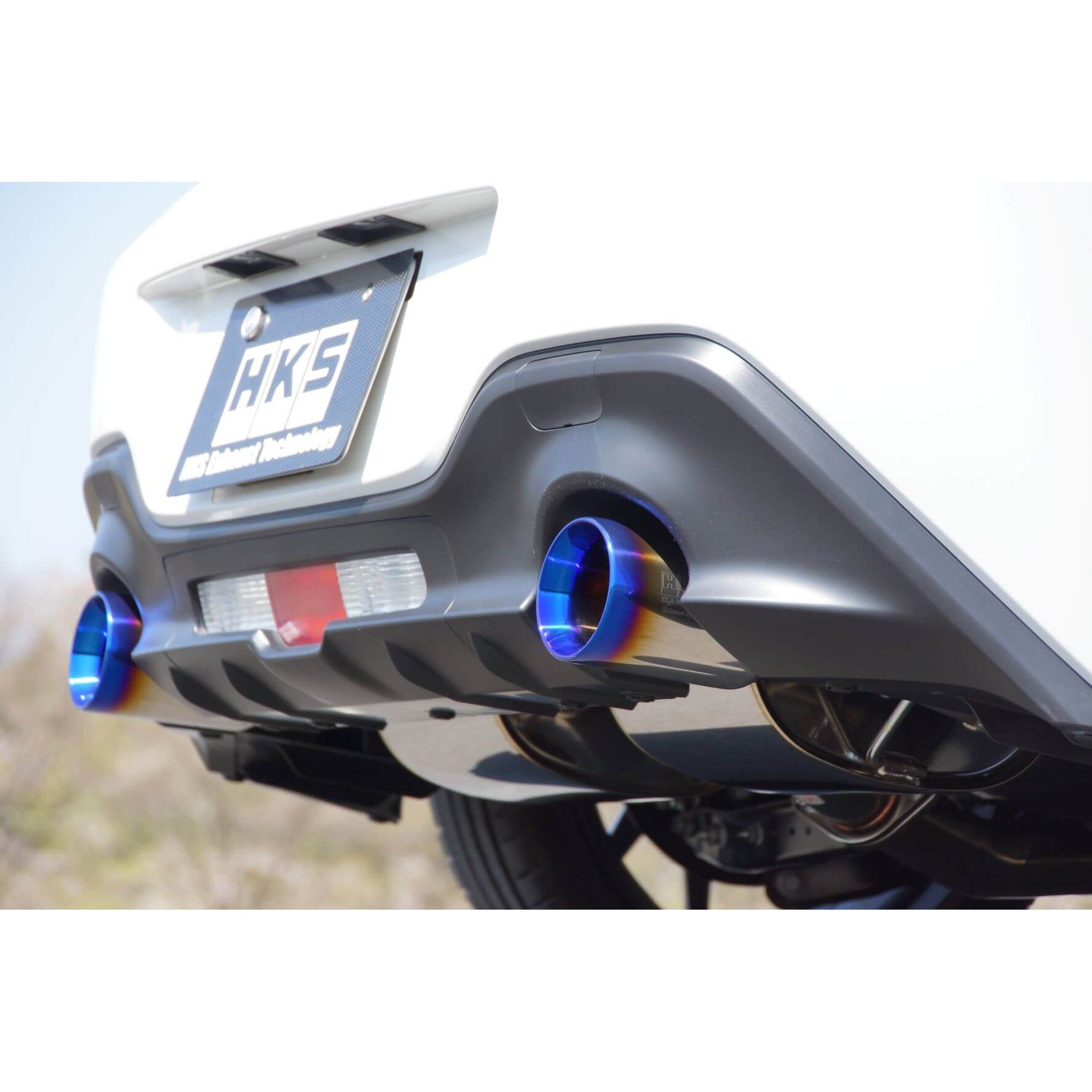 HKS Legamax Sports Catback Exhaust w/ Burnt Tips Subaru BRZ / Toyota 86 2022 | 32018-AF019