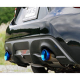 HKS Legamax Sports S-Tail Catback Exhaust w/ Burnt Tips Subaru BRZ 2013-2020 / FT-86 2017-2020 | 32018-AT041V
