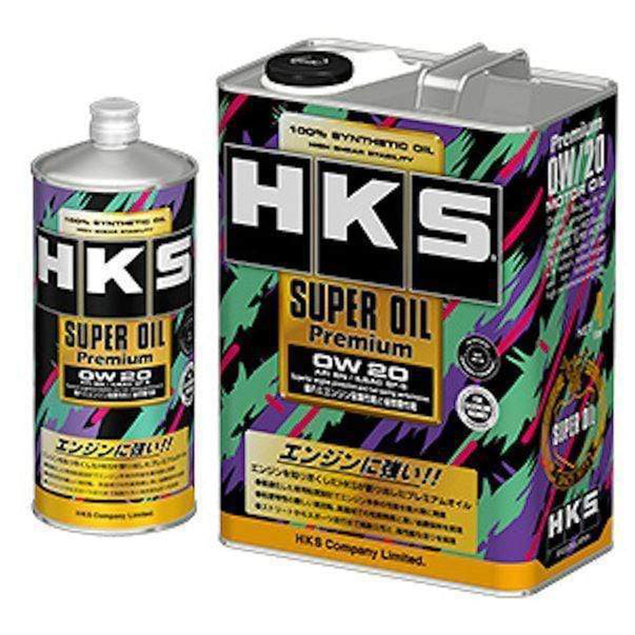 HKS Super Engine Oil Premium API SN 100% SYNTHETIC 0W 20(1L) | 52001-AK138