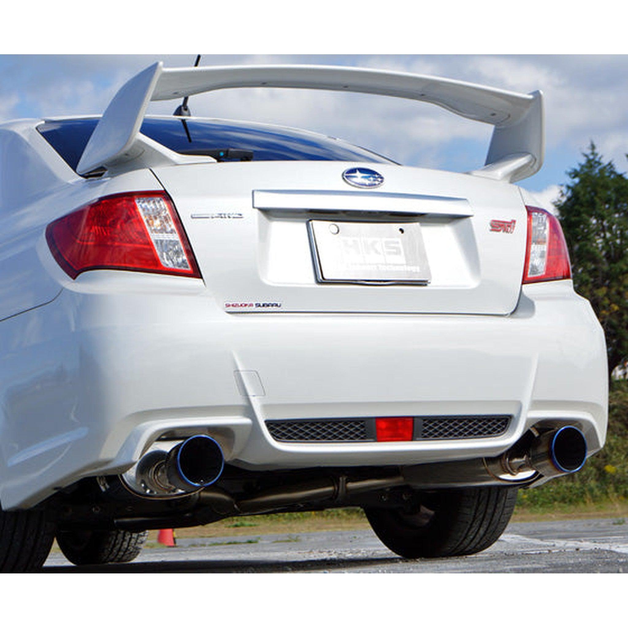 HKS Super Turbo Cat Back Exhaust Subaru WRX / STI Sedan 2008-2014 | 31029-AF008