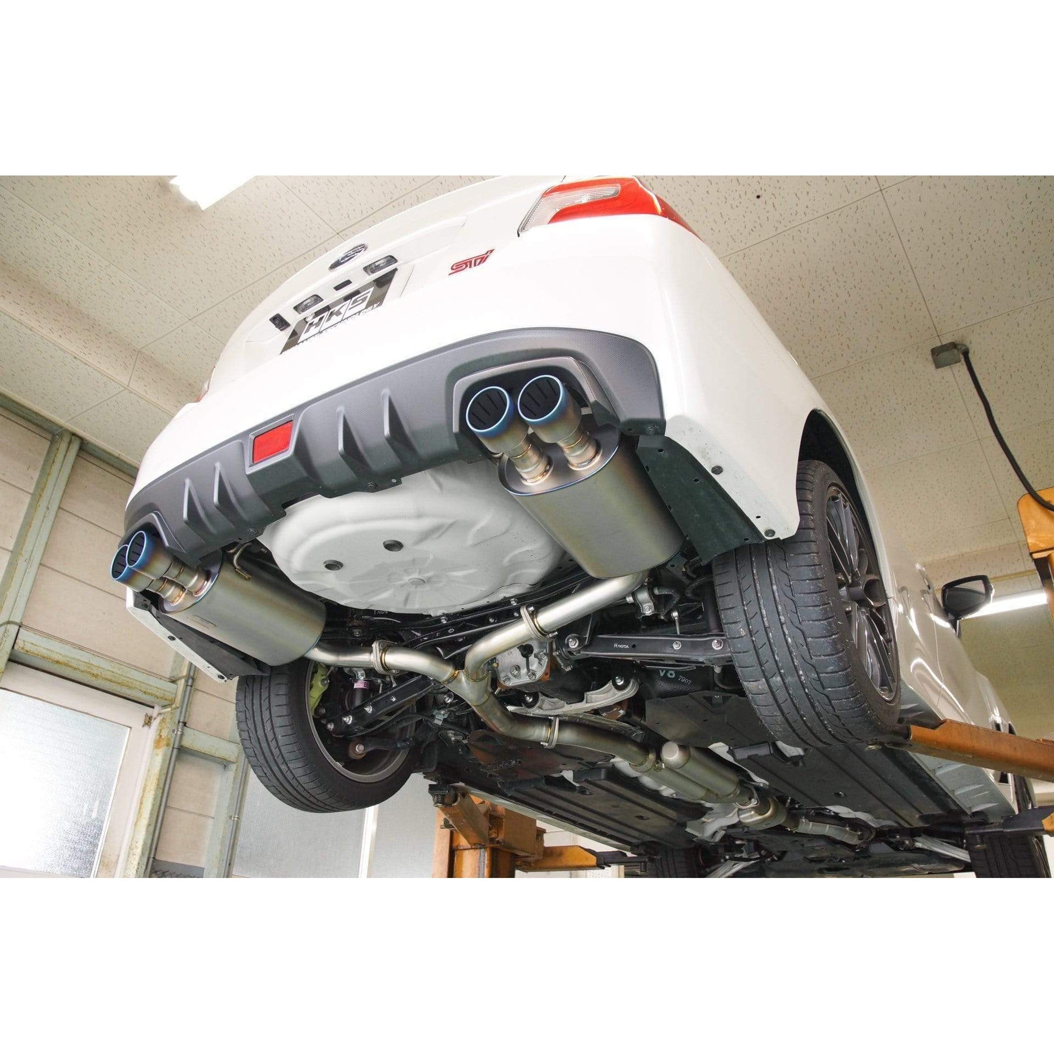 HKS Super Turbo Titanium Cat Back Exhaust Subaru WRX / STI