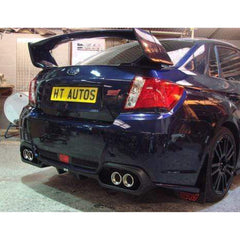 HT Autos Full Rear Diffuser and Exhaust Trim Subaru WRX / STI Sedan 2011-2014