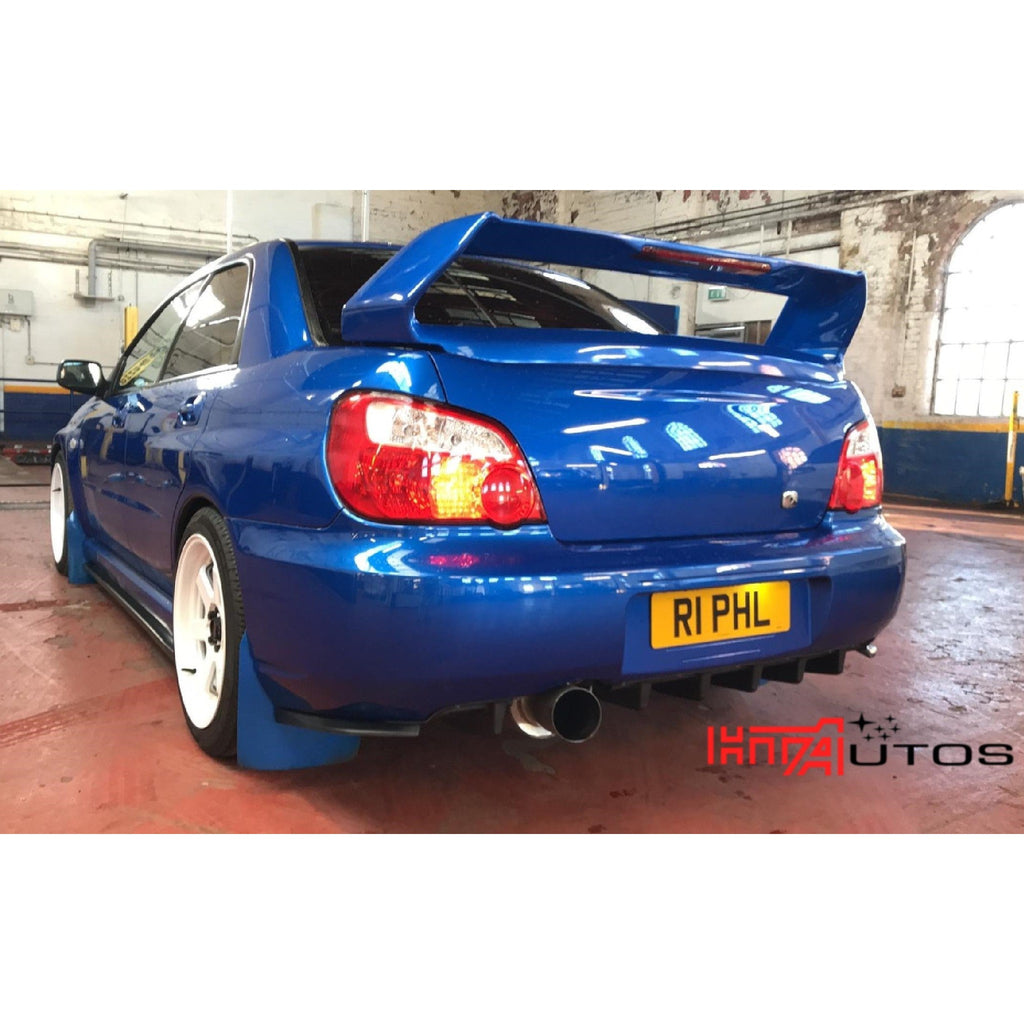 HT Autos Two-Piece Rear Diffuser 2002-2007 WRX/STI Sedan 