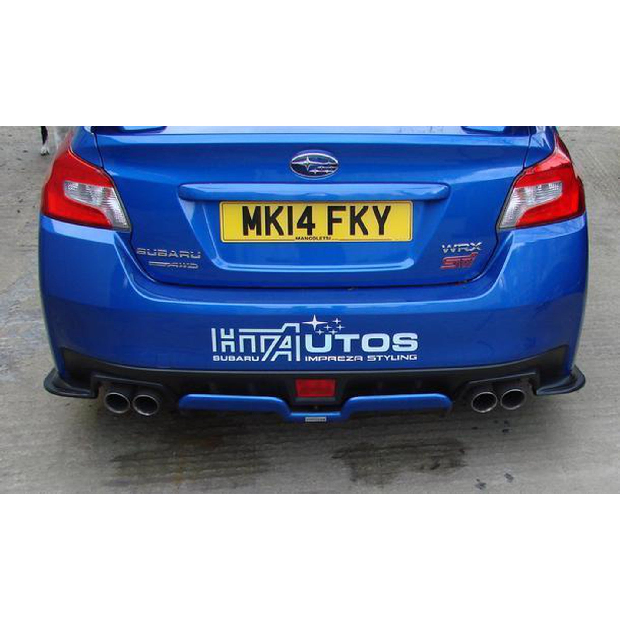 HT Autos V2 Curved Rear Lips Subaru WRX / STI 2015-2021