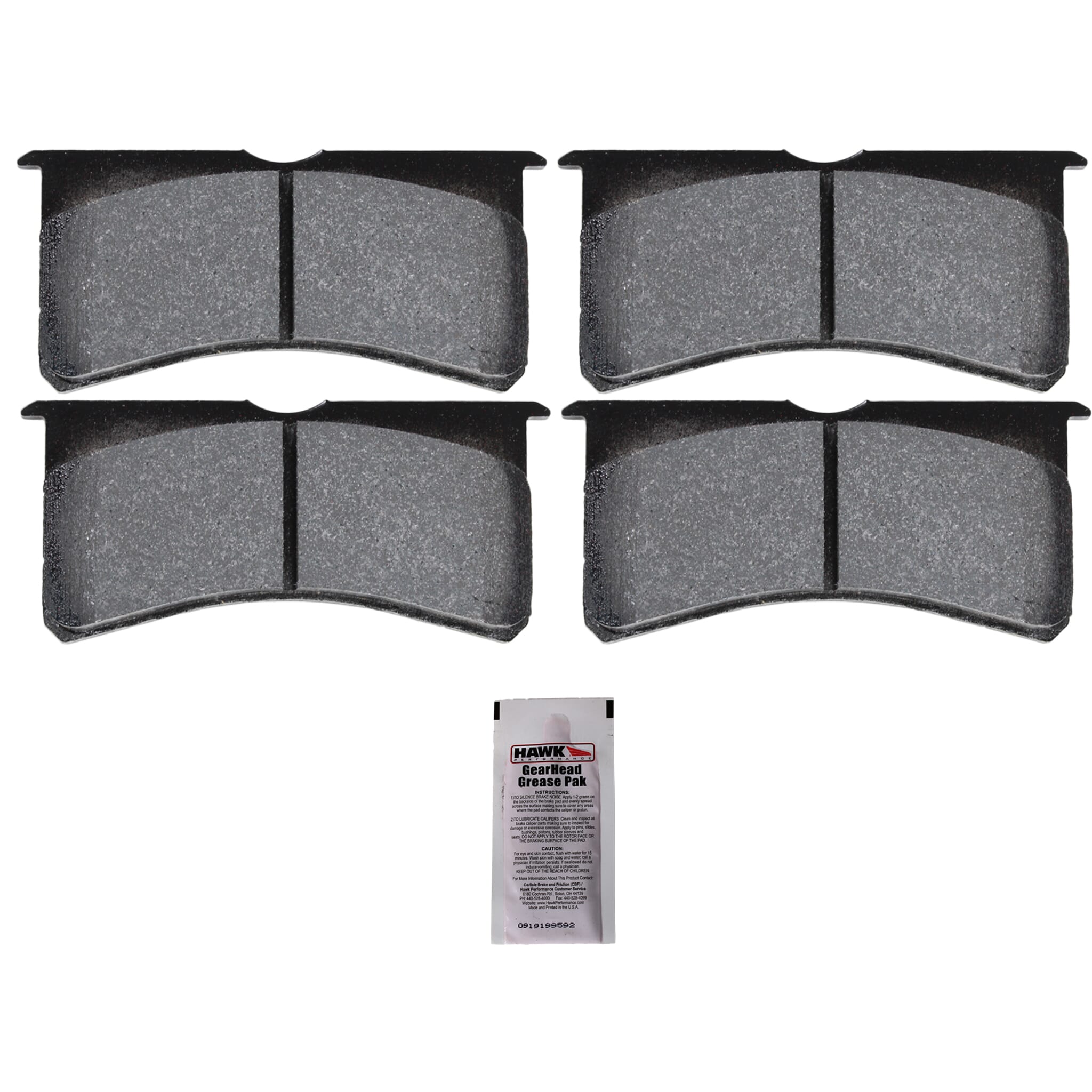 Hawk Front HPS Brake Pads for AP Racing CP8350 Caliper Subaru WRX 2015-2021 | HB521F.800