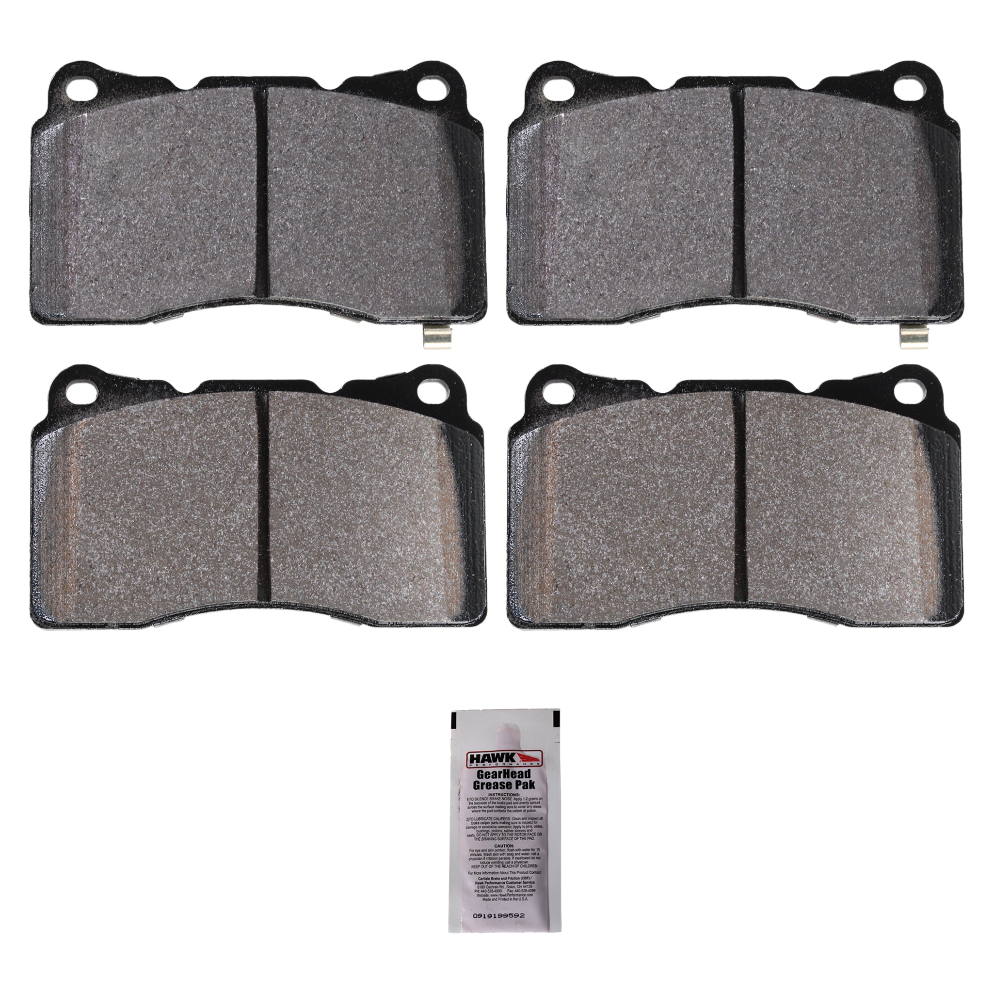 Hawk Performance HB453B.585 HPS 5.0 Brake Pads Front Hawk Performance HB453B.585 HPS 5.0 Brake Pads Front