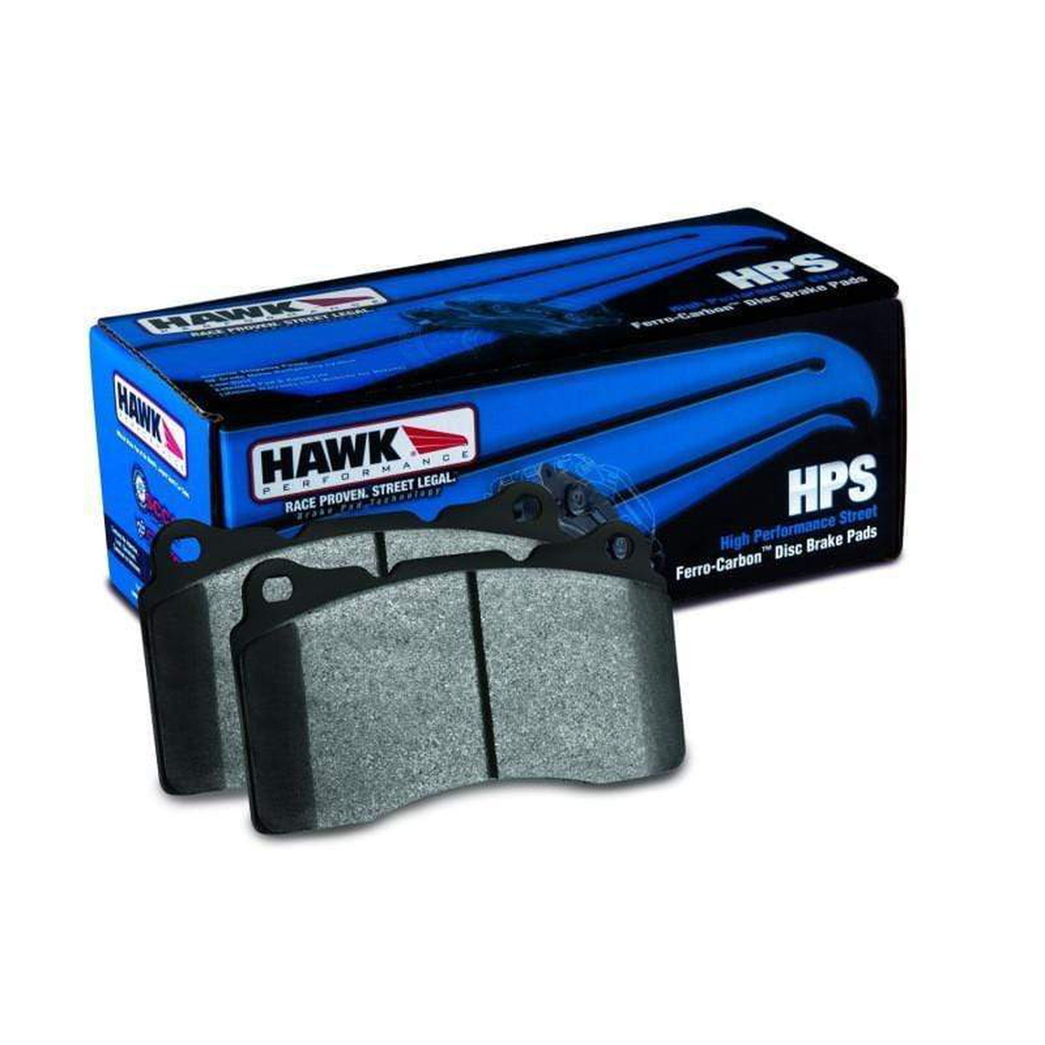 Hawk HPS Rear Brake Pads Nissan 350Z 2006-2009 / Infiniti G35 2003-2004 w/ Brembo Front Calipers | HB180F.640