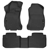 Husky Liners Weatherbeater Black Front and Rear Floor Liners Subaru Forester 2014-2018 | 99881