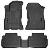Husky Liners Weatherbeater Black Front and Rear Floor Liners Subaru Forester 2019-2021 | 95891