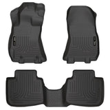 Husky Liners Weatherbeater Black Front and Rear Floor Liners Subaru Legacy 2013-2014 | 99841