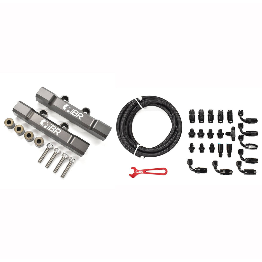 DeatschWerks Subaru 02-14 WRX/ 07-14 STI and Legacy GT Top Feed Fuel Rails main image 1