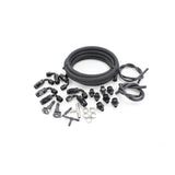 IAG Braided Race Fuel Line & Fittings Kit for IAG Top Feed Rails and -6 Aeromotive FPR | IAG-AFD-2202