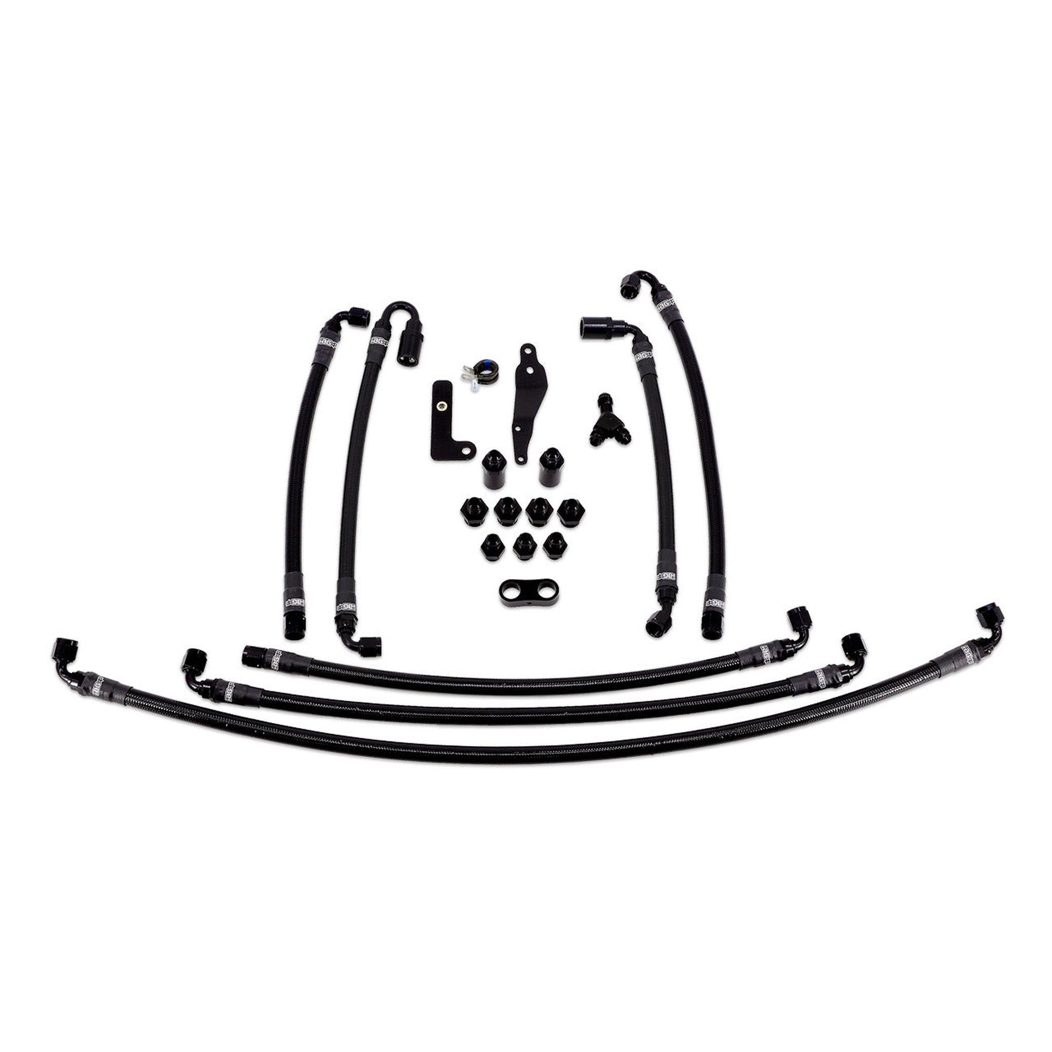 IAG PTFE Fuel Line Kit for use w/ COBB Flex Sensor Subaru STI 0821 Import Image Racing