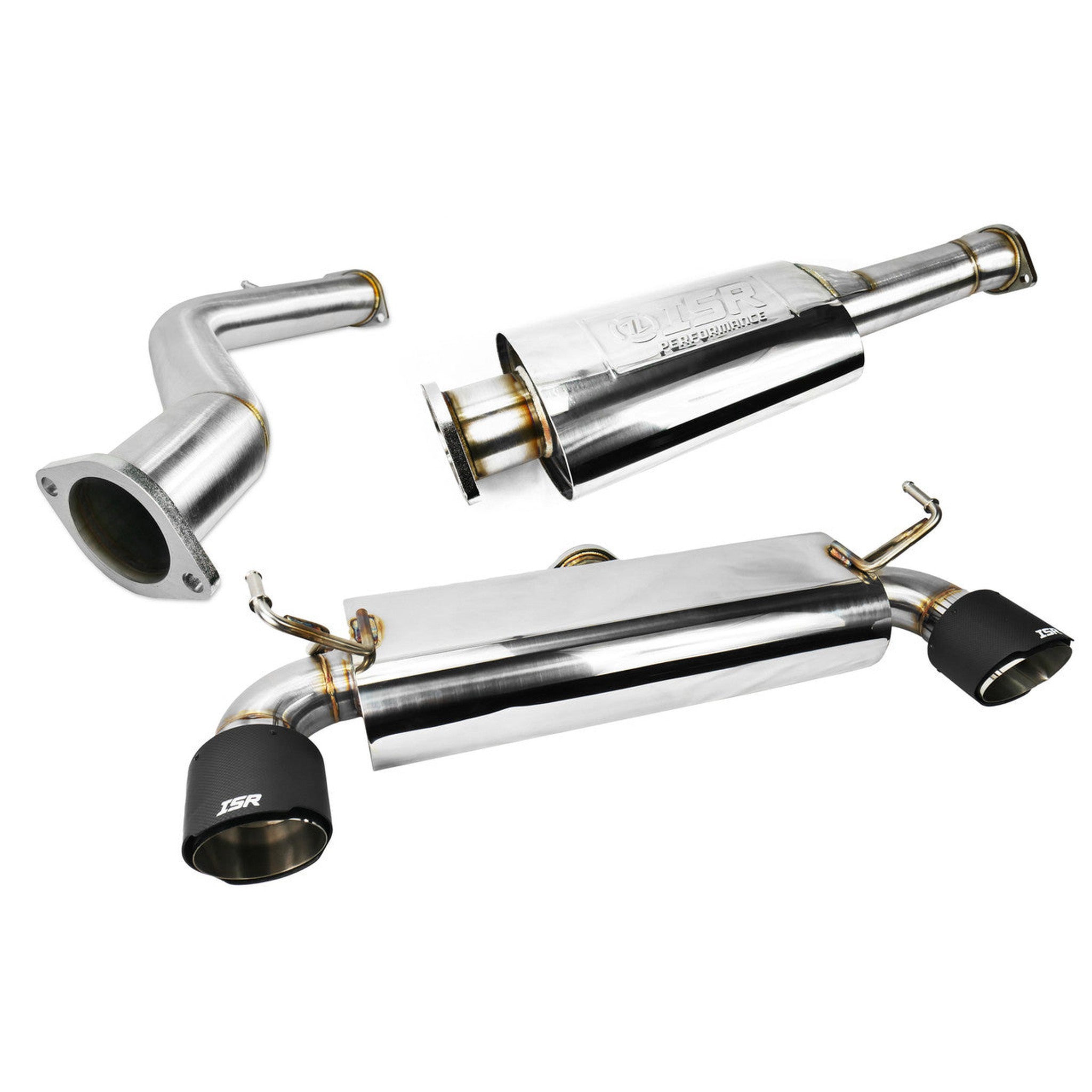 ISR Performance OMS Spec Carbon Tip Cat Back Exhaust 2003-2009 Nissan 350Z