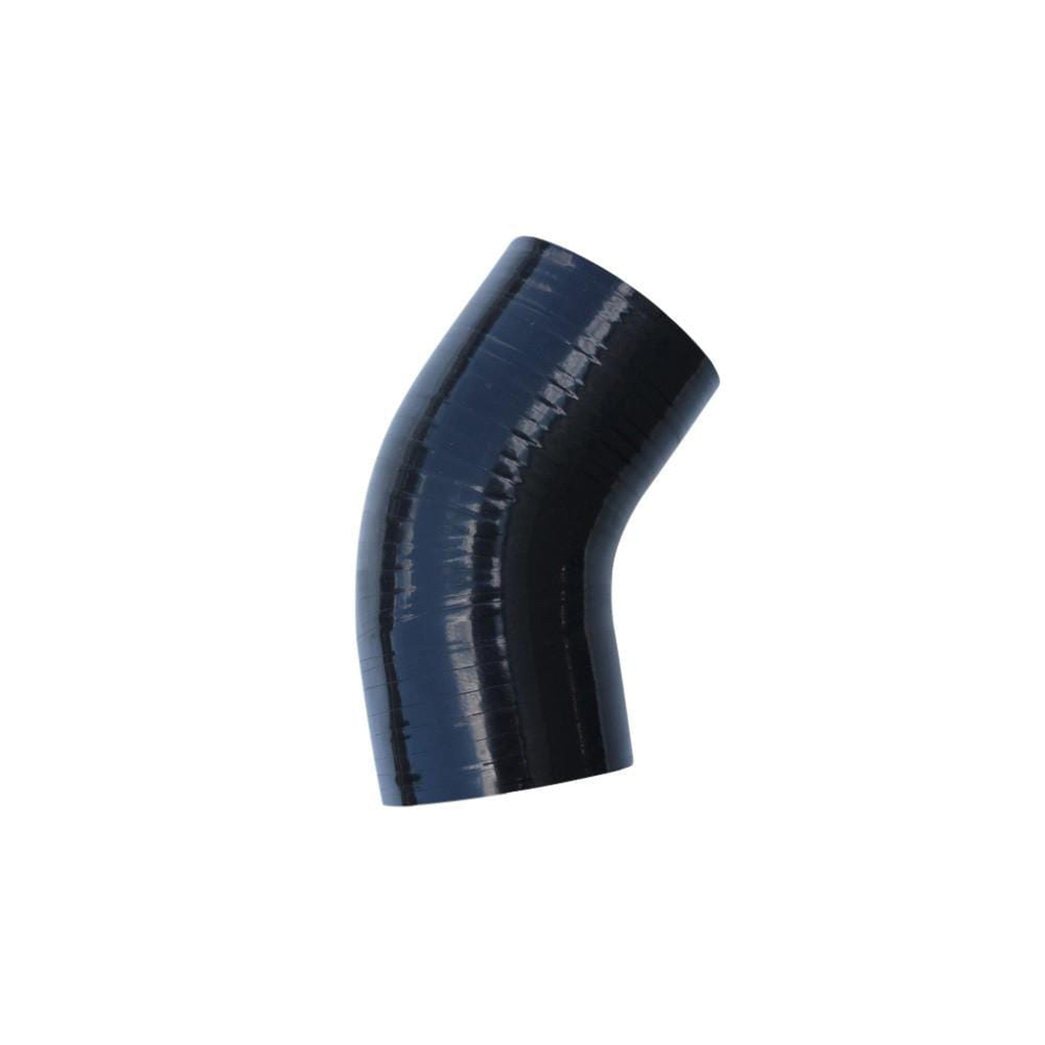 ISR Performance Silicone Coupler - 3.00" 45 Degree - Black