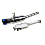 ISR Performance Single GT Exhaust With Burnt Tip- Nissan 350Z | IS-GT-350Z-BT