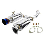 ISR Performance Single GT Exhaust With Burnt Tip - Nissan 370Z