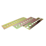 ISR Performance Steel Gusset Dimple Plates - 20mm Holes