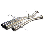ISR Performance Straight Dual 4in Tip Cat Back Exhaust Nissan 240SX 1989-1994