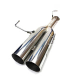 ISR Performance Straight Dual 4in Tip Cat Back Exhaust Nissan 240SX 1995-1998