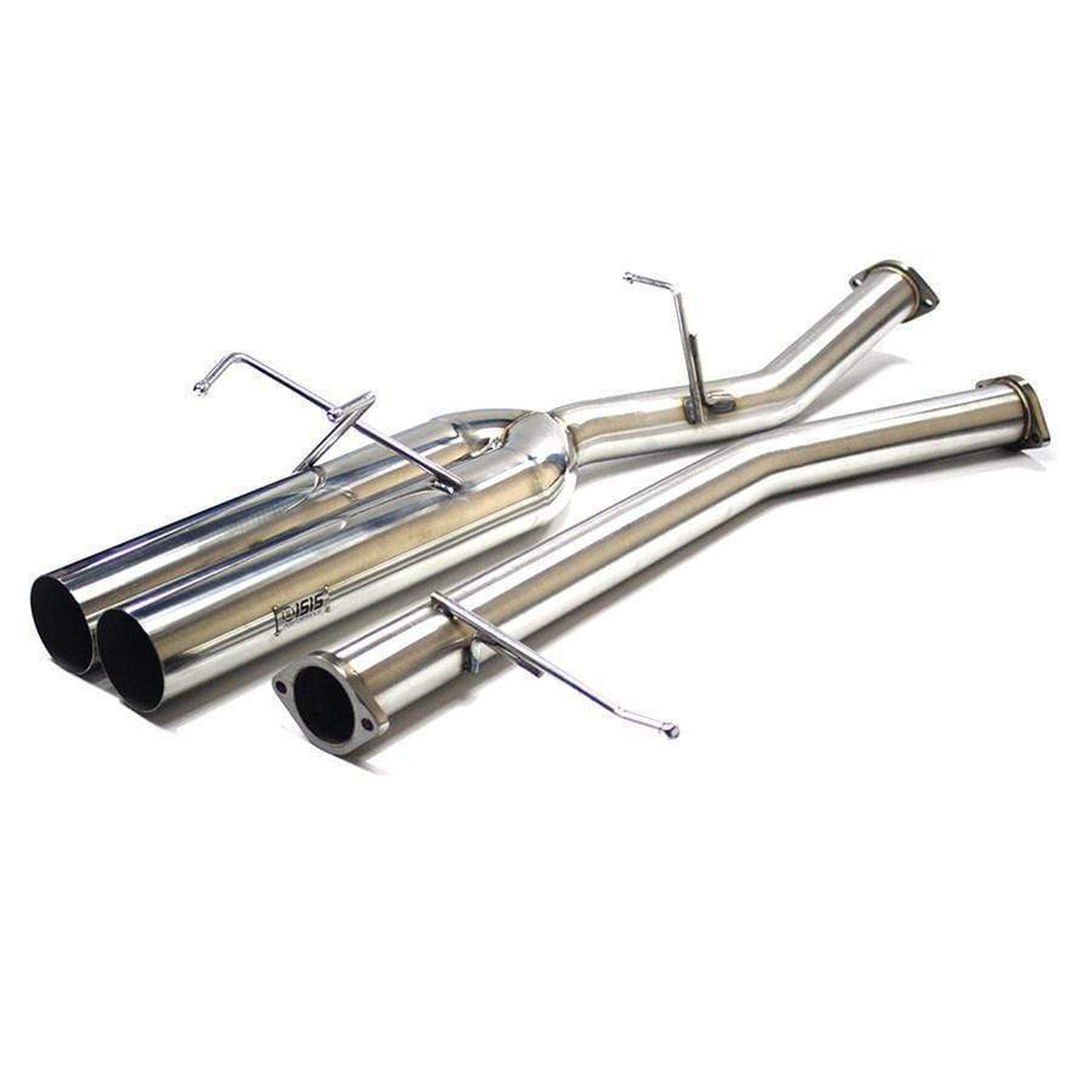 ISR Performance Straight Dual 4in Tip Cat Back Exhaust Nissan 240SX 1995-1998