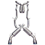 Injen 76mm Stainless Steel Cat Back Exhaust w/ Titanium Tips Infiniti G37 Coupe 2008-2013