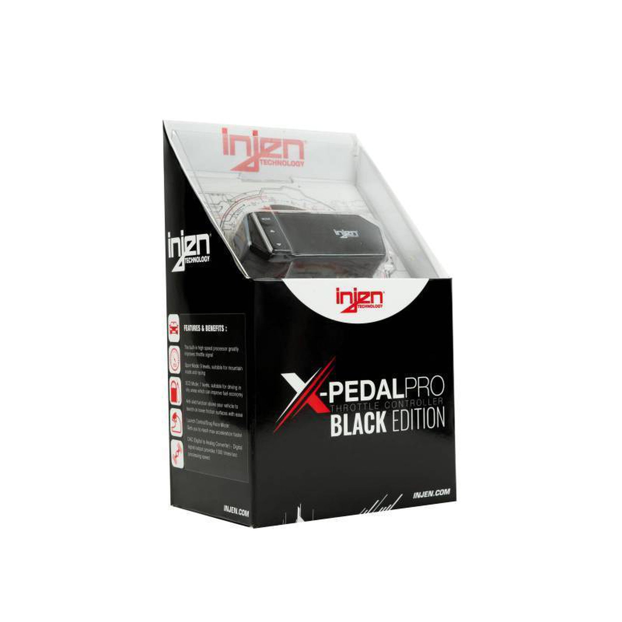 Injen X-Pedal Pro Throttle Controller Black Edition Honda Civic Si 2012-2015 | PT0007B