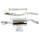 Invidia 12-15 Honda Civic Si K24 Coupe Q300 Rolled Stainless Steel Tip Cat-back Exhaust | HS14HC2G3S