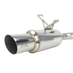 Invidia 15-21 Subaru WRX / STI N1 Twin Outlet Single Layer Tip SS Cat Back Exhaust | HS15STIGTP