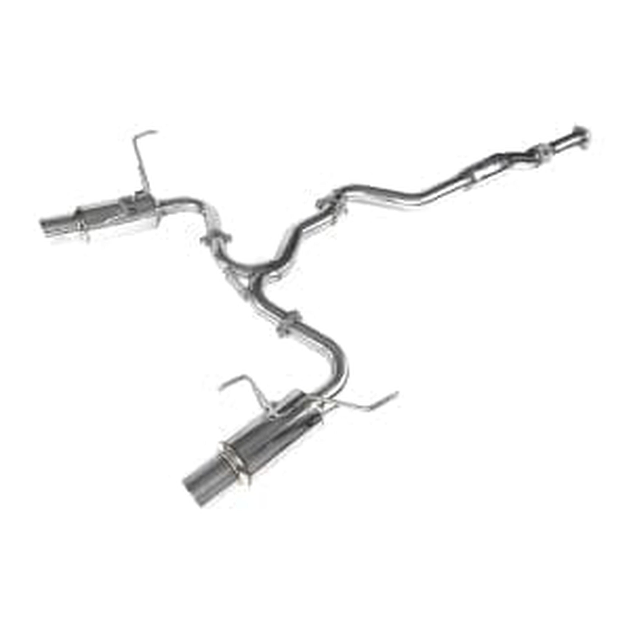 Invidia Dual N1 Stainless Steel Tips Cat Back Exhaust Subaru WRX / STI Sedan 2011-2014 | HS11STIGTP