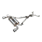 Invidia Gemini Rolled Stainless Steel Tip Cat Back Exhaust Infiniti G37 Coupe 2007-2013 | HS07IG7GIS