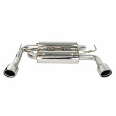 Invidia Gemini Rolled Stainless Tips Cat Back Exhaust Nissan 370Z 2009+ | HS09N7ZGIS