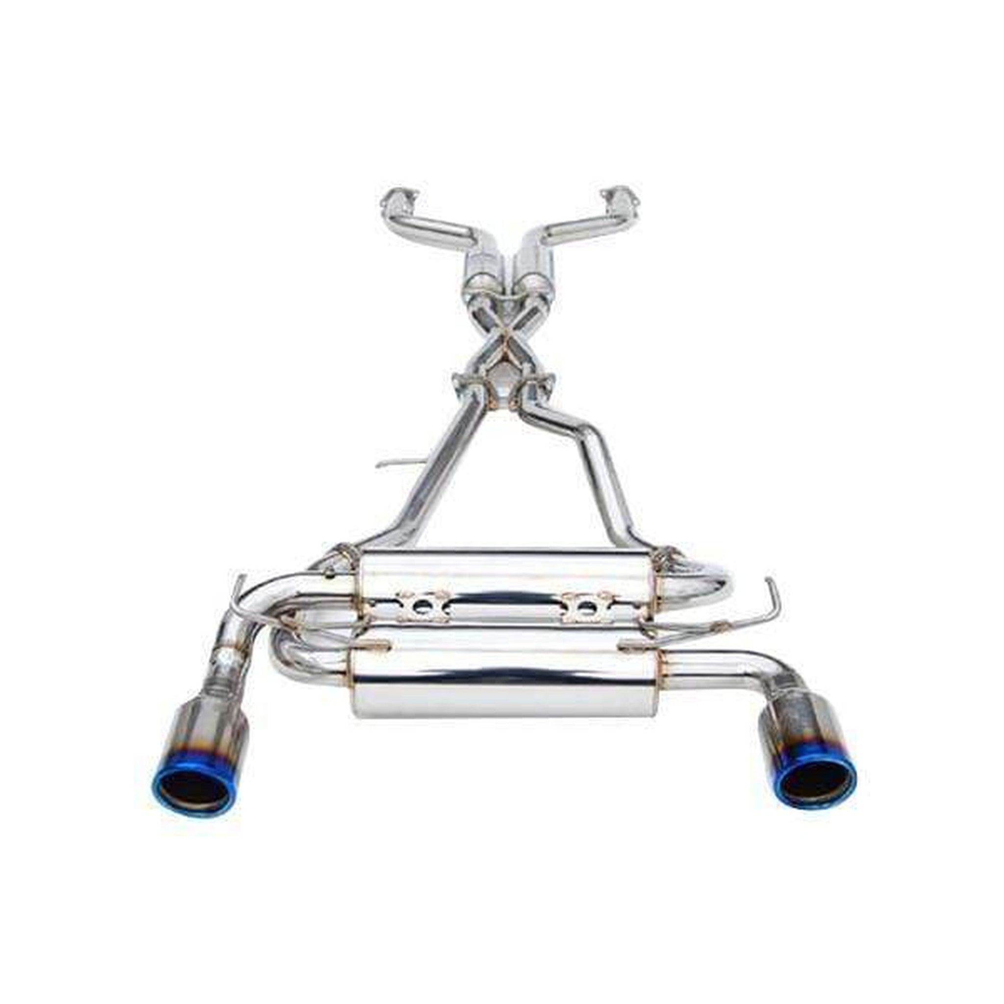 Invidia Gemini Rolled Titanium Tips Cat Back Infiniti G37 Coupe 2007-2013 | HS07IG7GID
