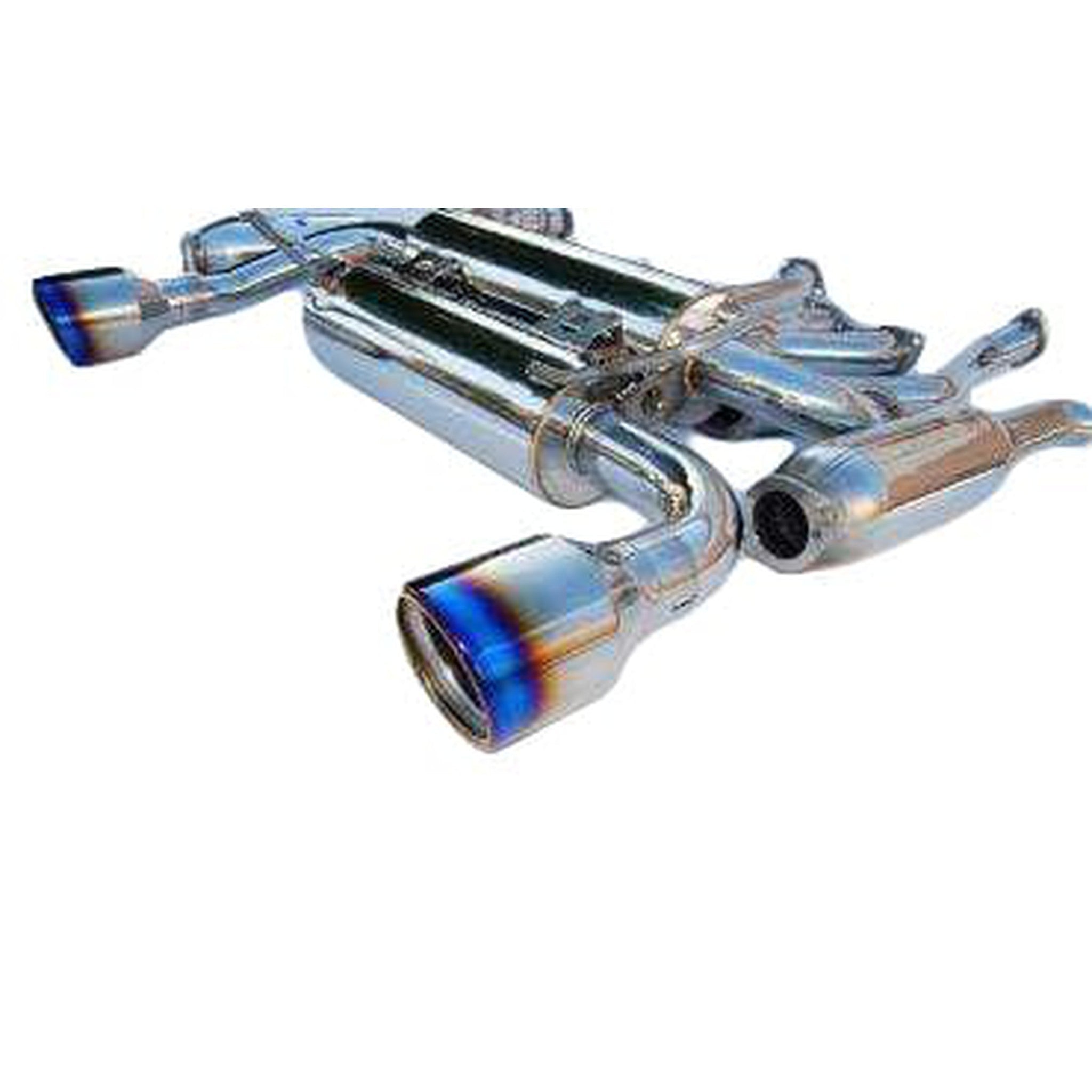 Invidia Gemini Rolled Titanium Tips Cat Back Nissan 350z 2002-2008 | HS02N3ZGID
